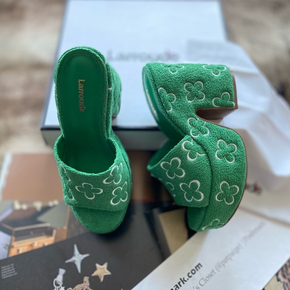 Larroudé Margot Wedge Heels - Picture 10 of 14